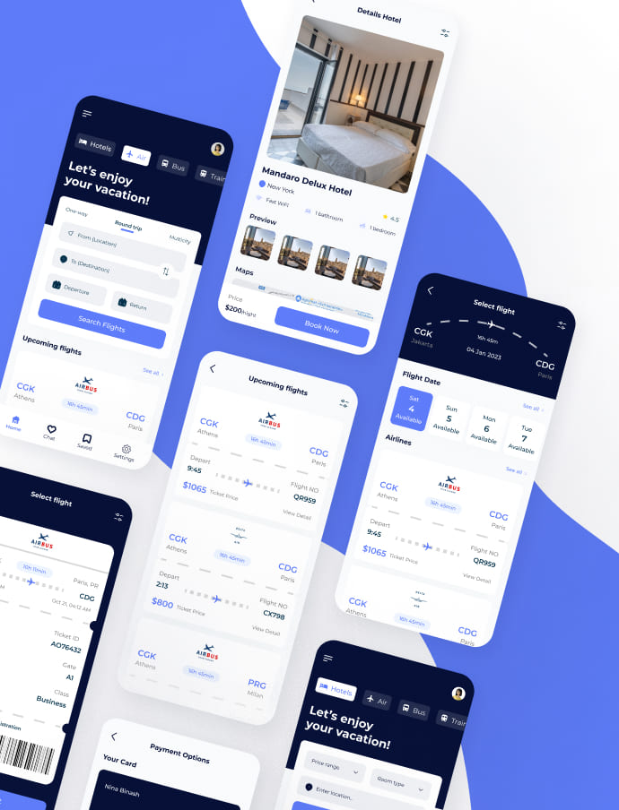 Online booking app